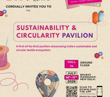 Bharat Tex 2026: CMAI hosting a sustainable pavilion x GATZ